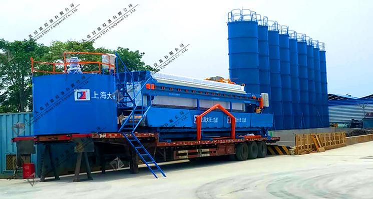 泥漿不落地就地固化裝置（高架式，車載式）