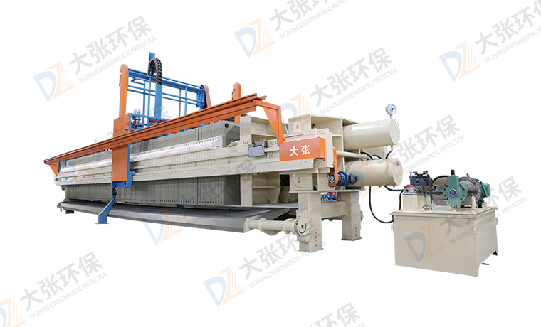 程控自動高壓水沖洗壓濾機